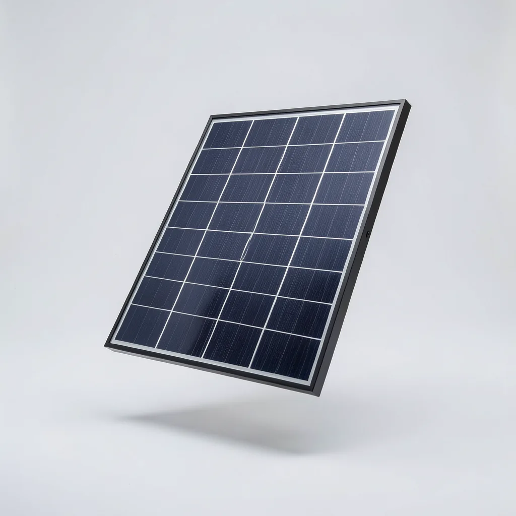Monocrystalline solar panel